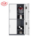 4 door steel staff uniform locker clothes wardrobe